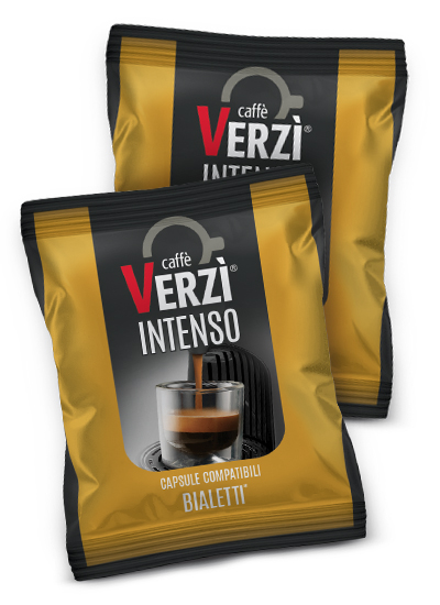 400 Capsule compatibili BIALETTI* Caffè Verzì aroma INTENSO - Cialde e Capsule  Compatibili - Caffè in Capsule Compatibili