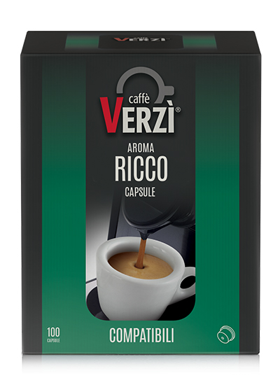 400 Capsule compatibili BIALETTI* Caffè Verzì aroma INTENSO - Cialde e  Capsule Compatibili - Caffè in Capsule Compatibili